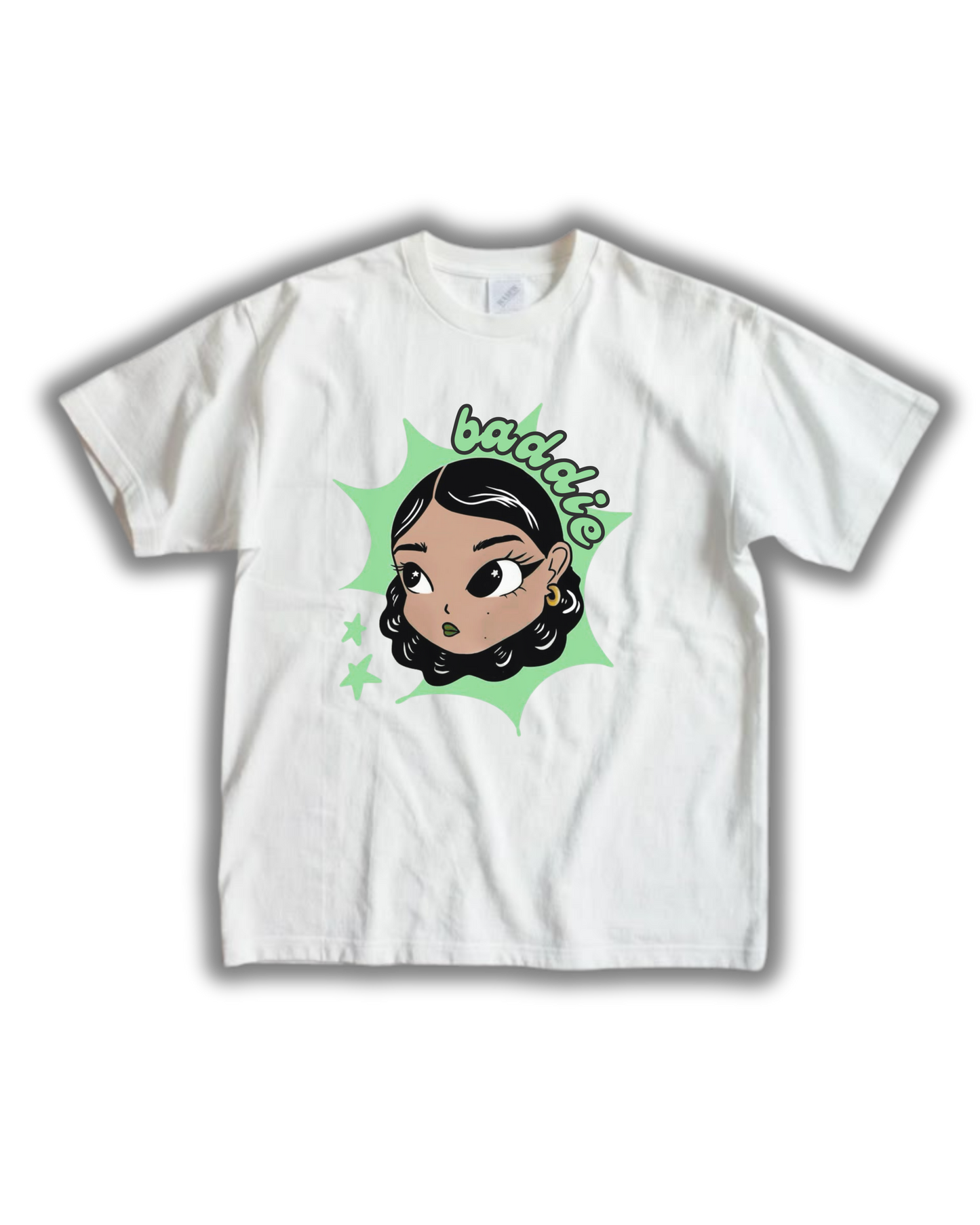 Baddie Graphic T-Shirt for Women – Streetwear Aesthetic Tee, Soft Cotton, Bold Urban Style