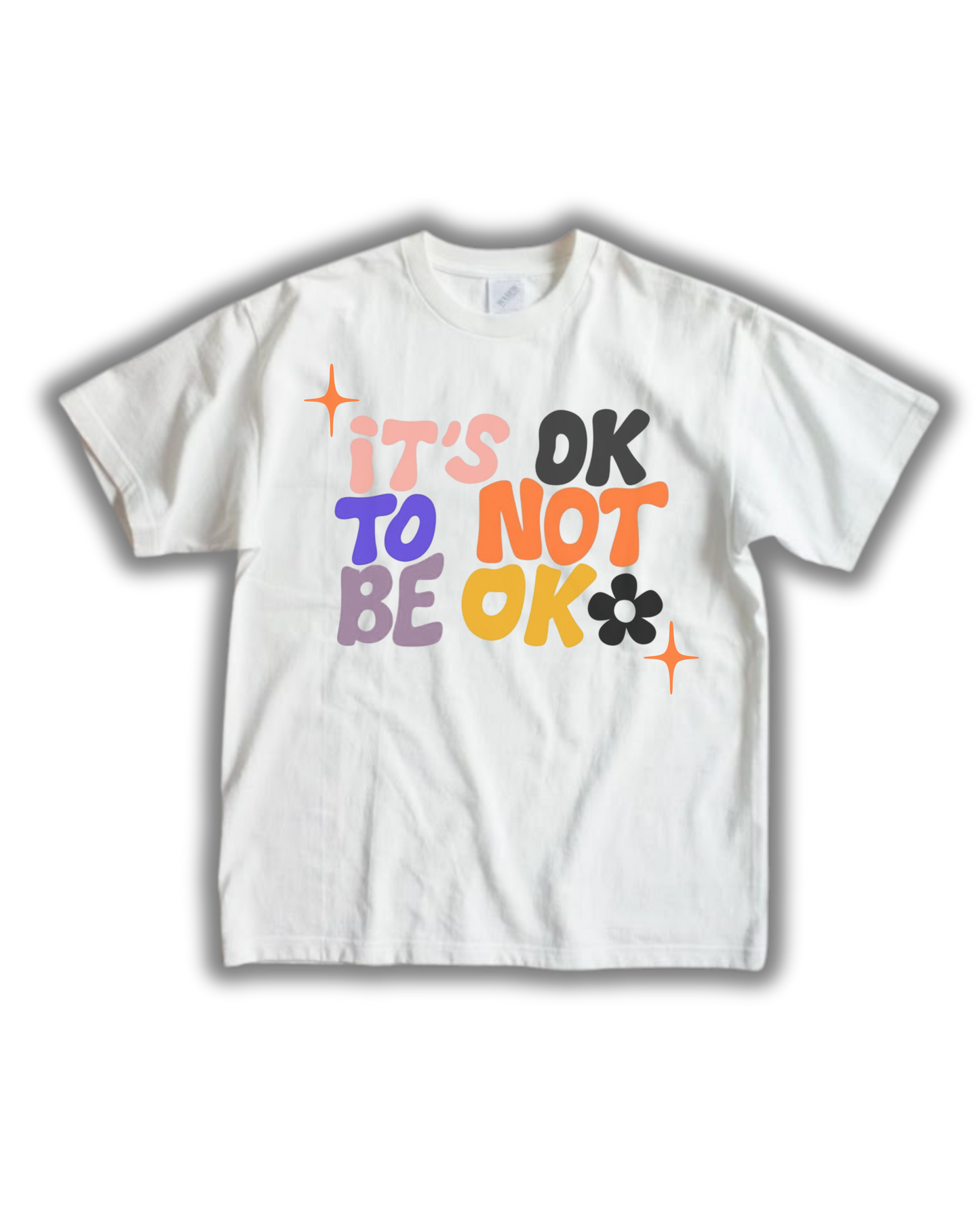 It's OK to Not Be OK T-Shirt – Minimal Streetwear Tee That Hits Different | Unisex Fit