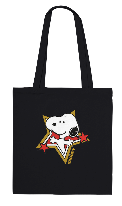Snoopy 100% Cotton Tote Bag – Eco-Friendly Shoulder Bag for Peanut Fans