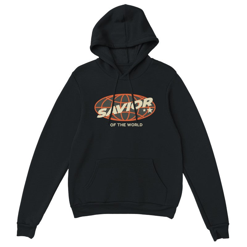 Savior of the World Hoodie – Premium Streetwear Graphic Pullover Oversized Hoodie for Men & Women