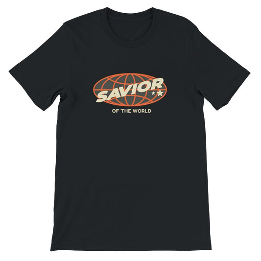 Savior of the World Oversized Streetwear T-Shirt for Men & Women Trendy Unisex Fashion Top