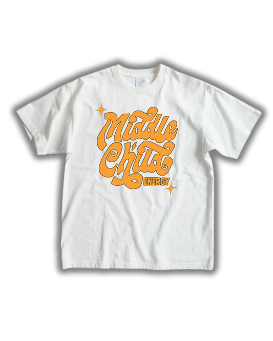 “Middle Child Energy” Streetwear T-shirt – Soft Cotton Unisex Tee