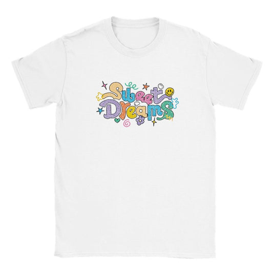Sweet Dreams Oversized Streetwear T-Shirt for Men & Women Soft Cotton Casual Unisex Shirt