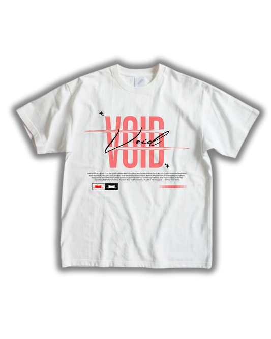 “Void” Graphic T-Shirt – Soft Cotton Unisex Tee for Streetwear & Everyday Style
